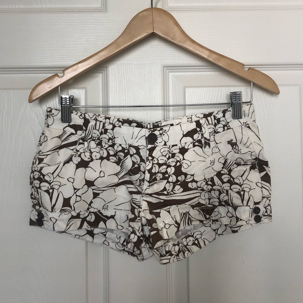 Abercrombie Girls Floral Print Shorts Size: 14